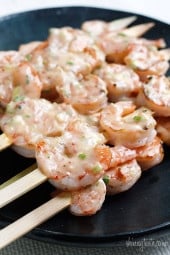 I've had it on my mind to turn my popular Banging Good Shrimp recipe into a summer dish you can make right on the grill. Now that the weather is warmer, we've been grilling almost every night. The excitement of being able to grill again and not dirty my kitchen is always great!