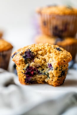 Blueberry Oatmeal Muffins