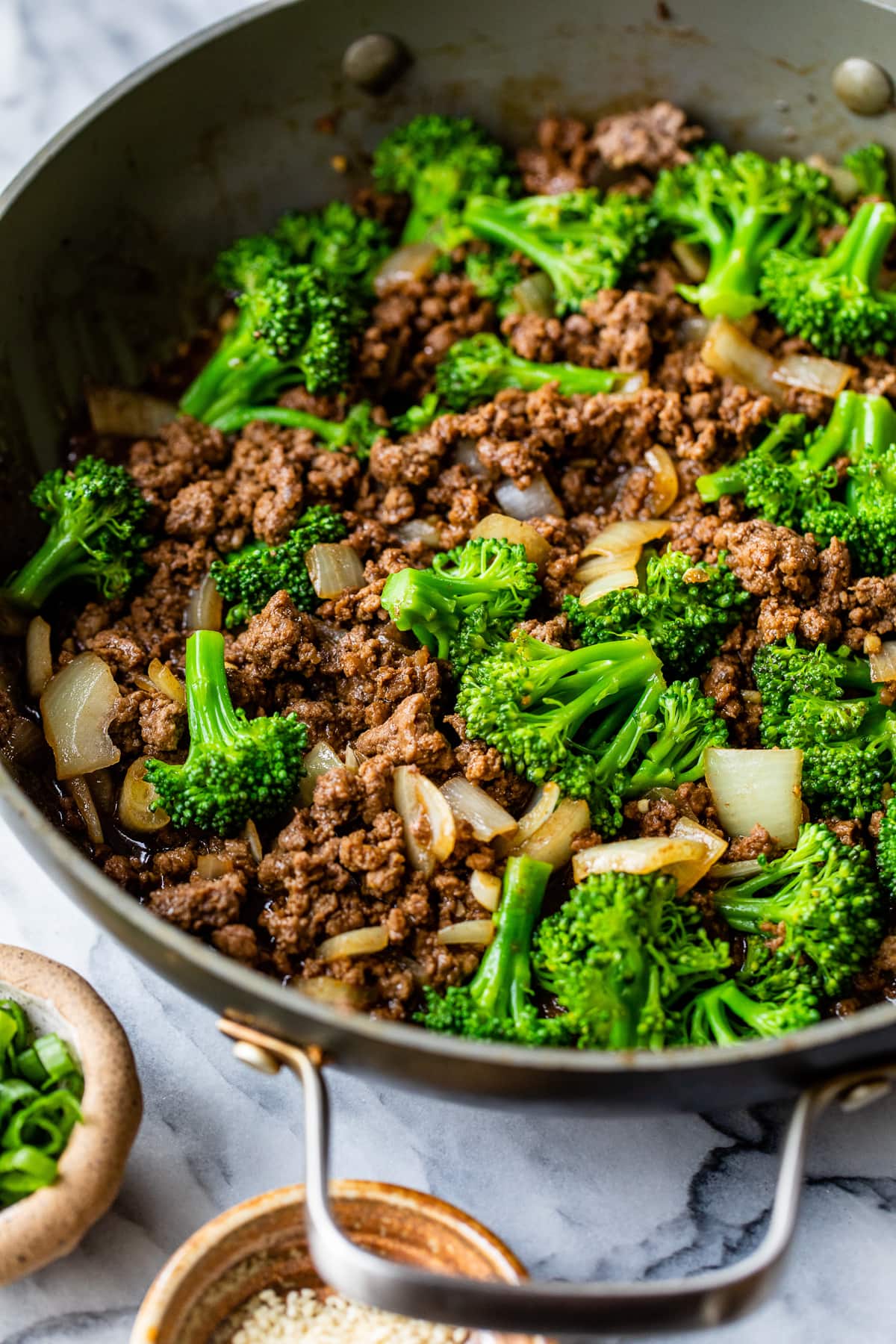 Ground Beef and Broccoli Stir Fry