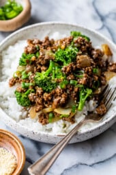 Ground Beef and Broccoli Stir Fry