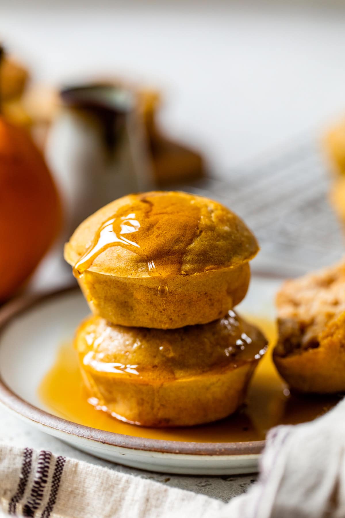 Pumpkin Pancake Muffins