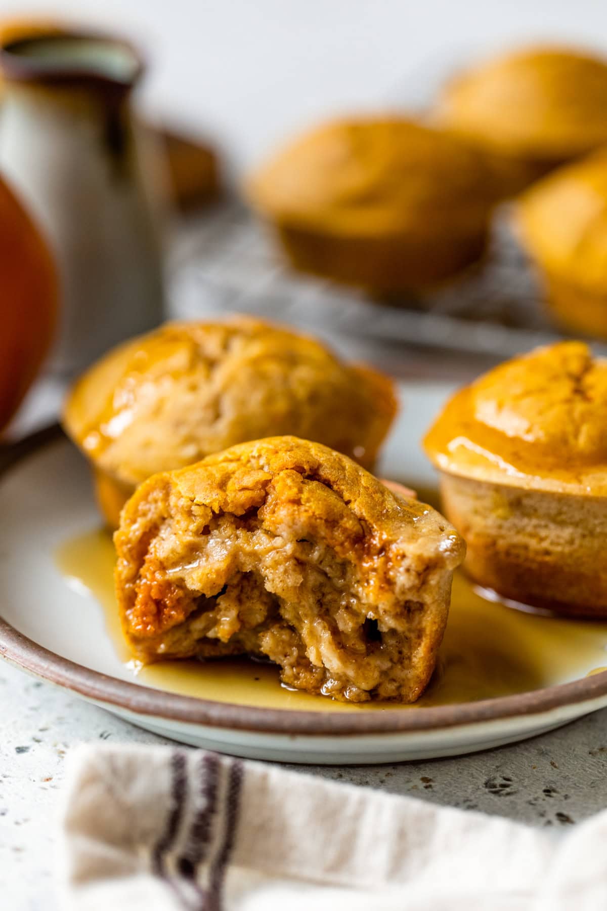 Pumpkin Pancake Muffins