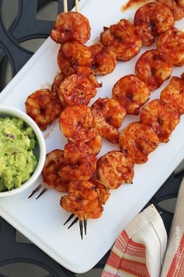 BBQ Shrimp Skewers