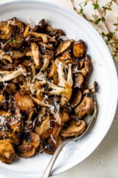 Roasted Mushrooms with Parmesan