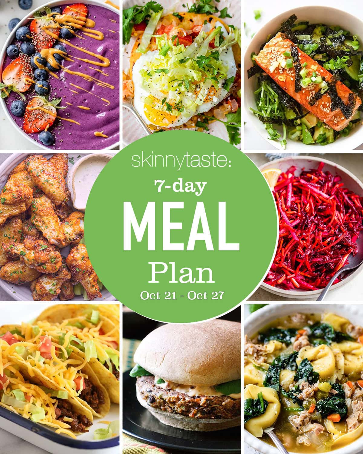 meal plan images for the week