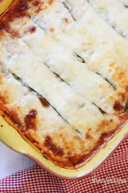 Low Carb Zucchini Lasagna